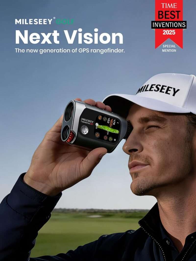MILESEEY GenePro G1 Touchscreen GPS Golf Rangefinder