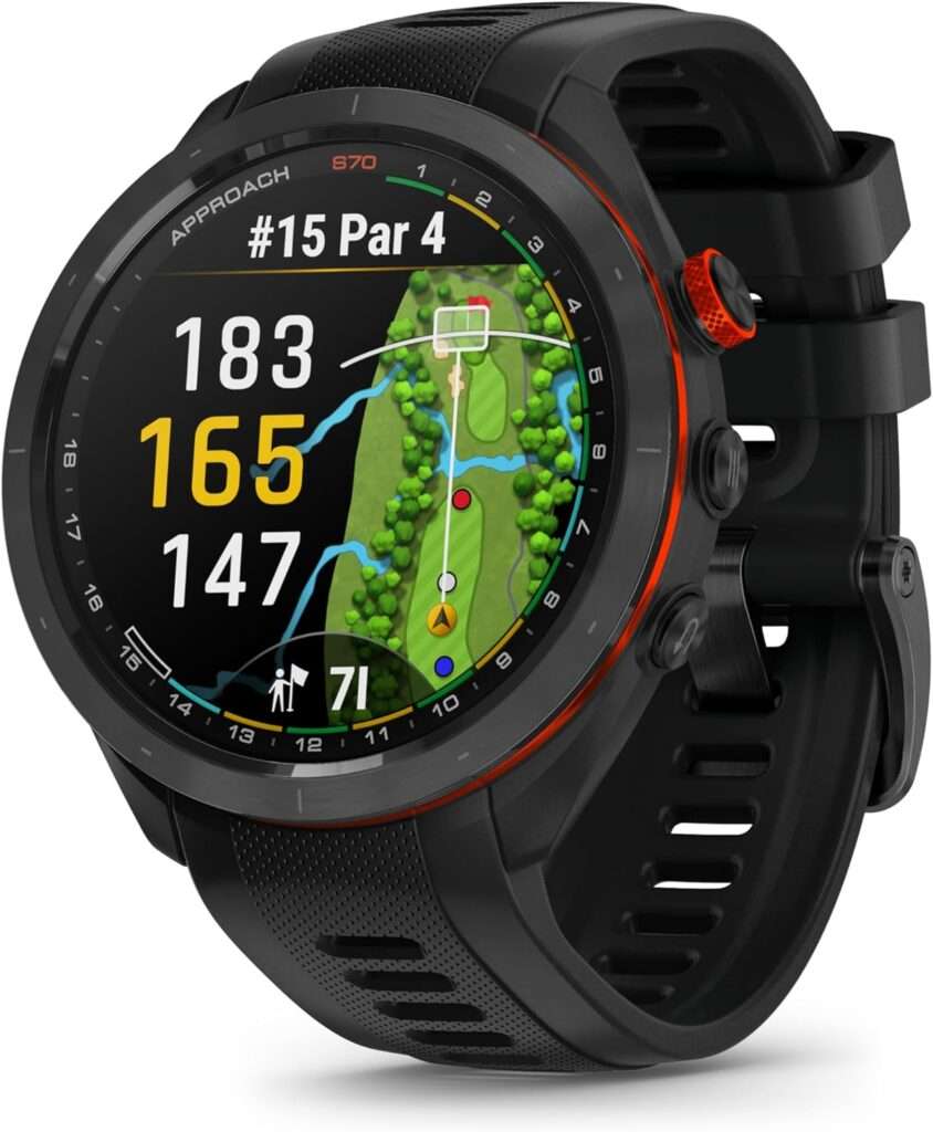 Garmin Approach S70 47mm Premium Golf GPS Watch