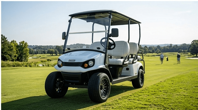 2025 E-Z-GO Liberty ELiTE Lithium Electric Golf Cart Ocean Grey