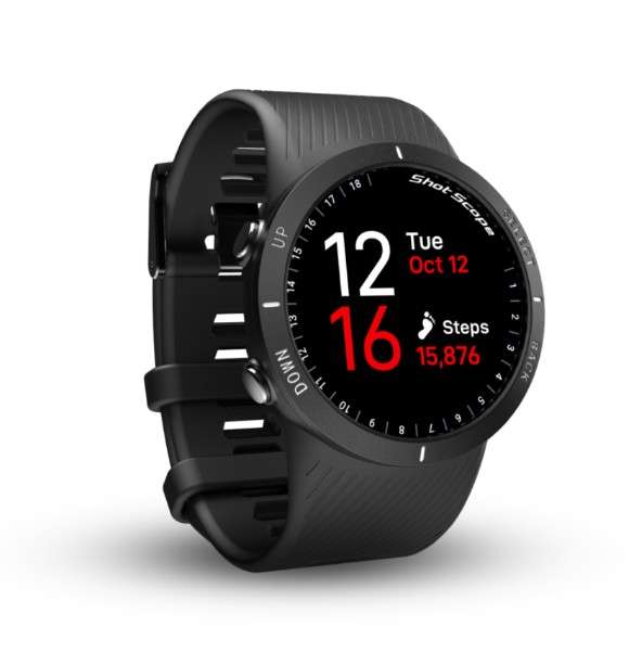 Shot Scope V5 GPS Watch with Shot Tracking and Full Hole Maps