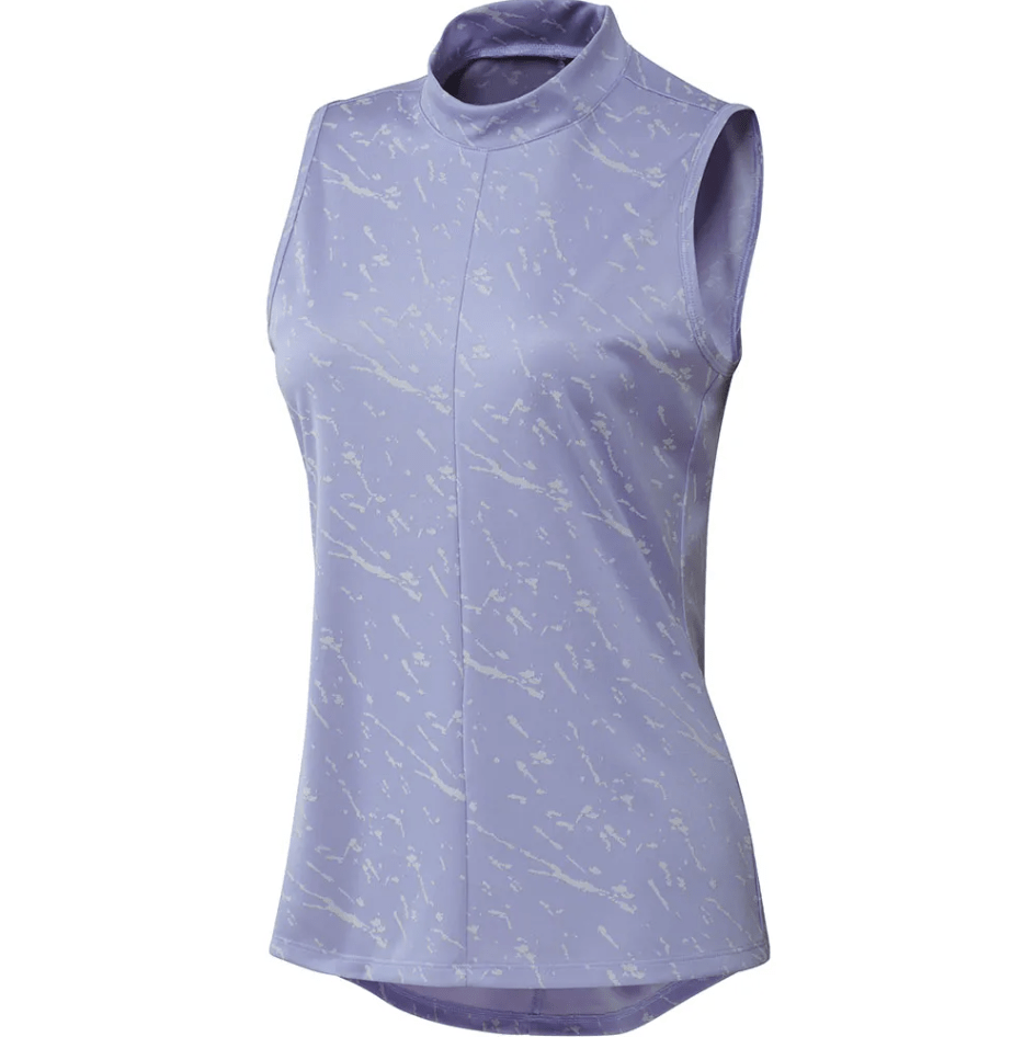 Adidas Women's Jacquard Primeblue Sleeveless Polo